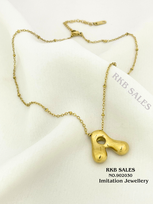 Alphabet “A” Chain Pendant for Daily wear At Wholesale Price