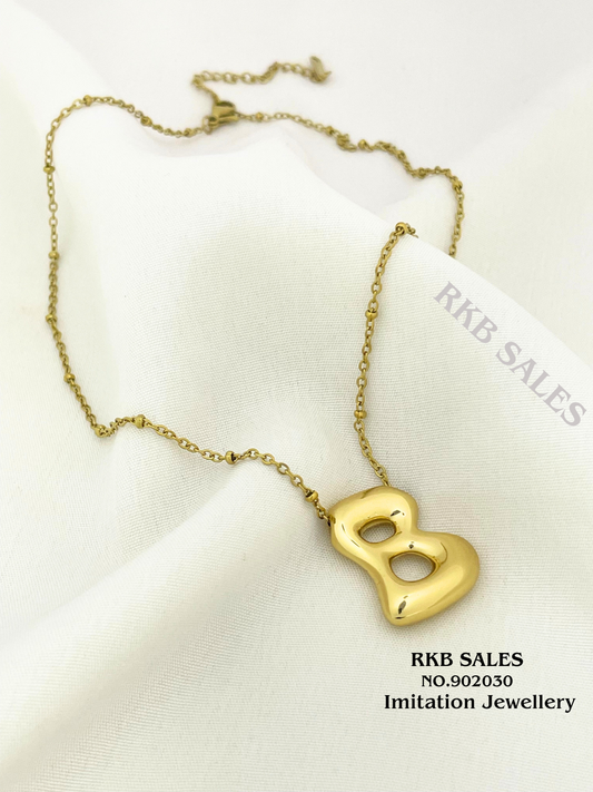 Alphabet “B” Chain Pendant for Daily wear At Wholesale Price