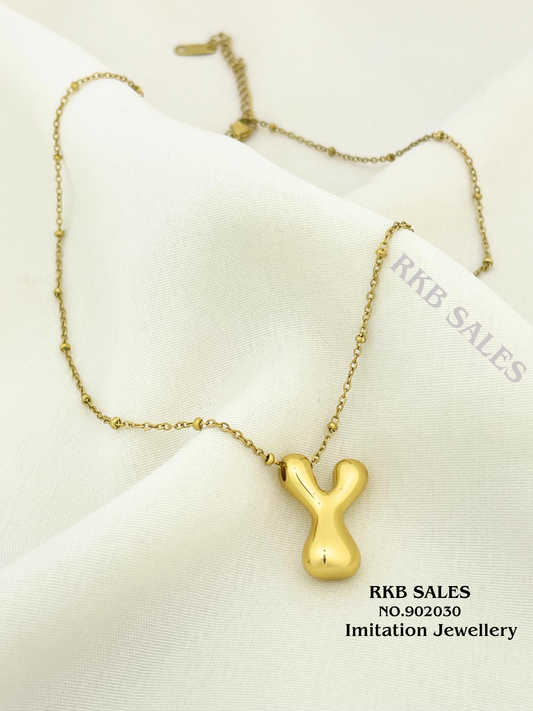 Alphabet “Y” Chain Pendant for Daily wear At Wholesale Price
