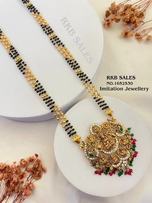 Laxmi Pendant Mangalsutra for Daily Wear At Wholesale Price