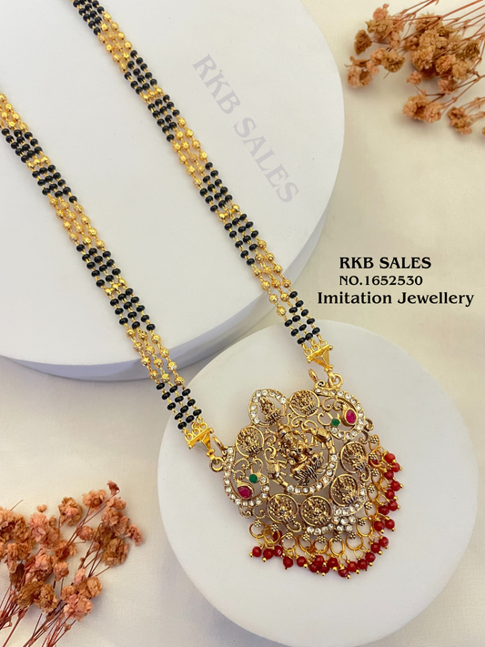 Laxmi Pendant Mangalsutra for Daily Wear At Wholesale Price