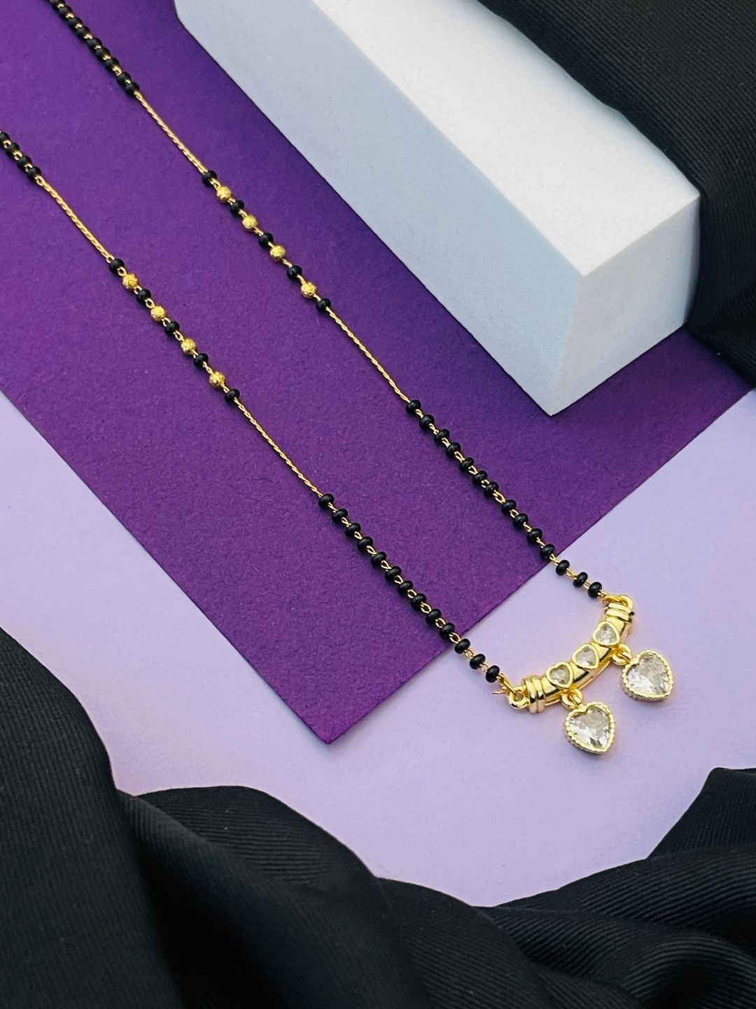 Short Mangalsutra for Daily Use – Gold Plated