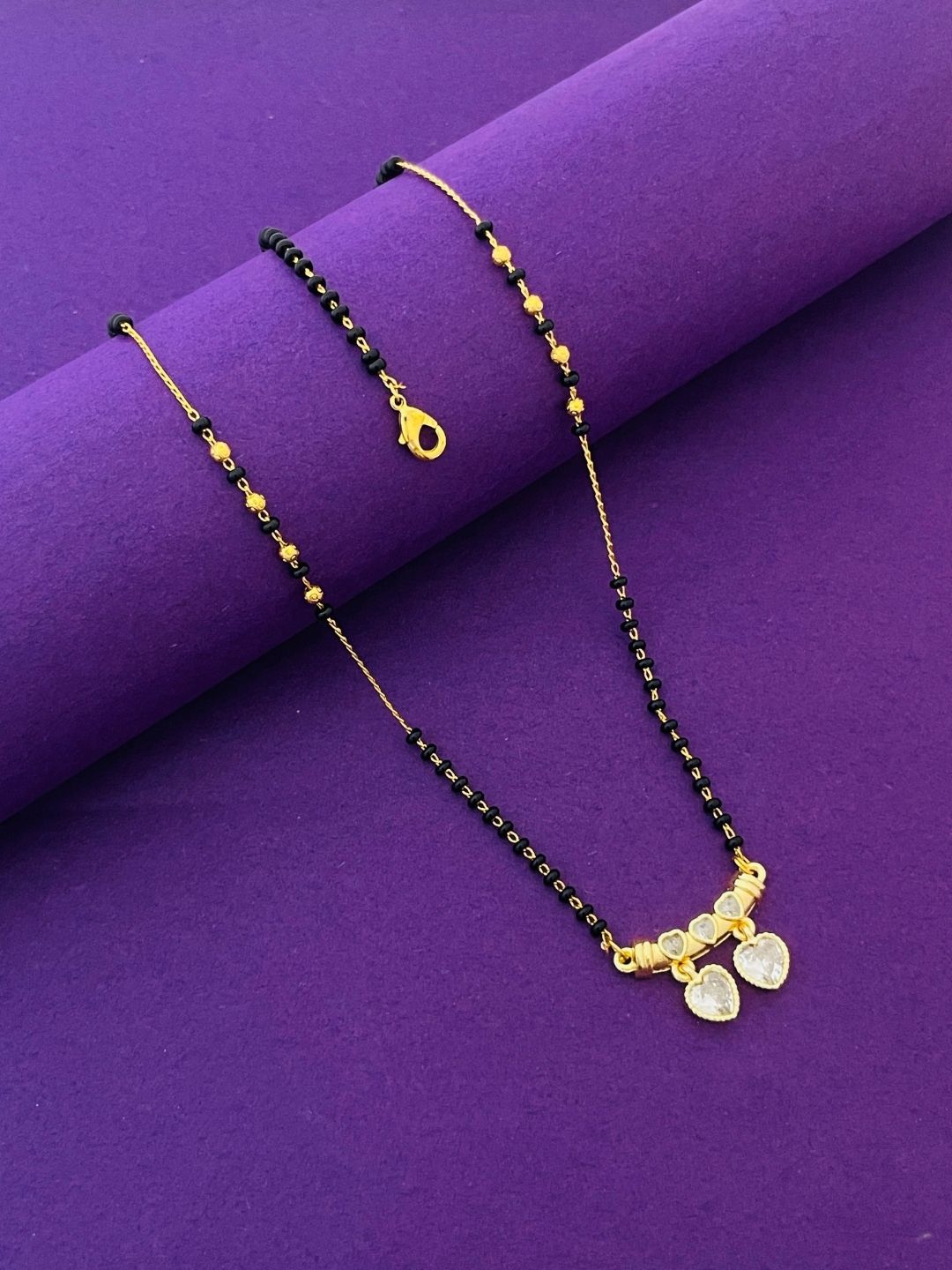 Short Mangalsutra for Daily Use – Gold Plated